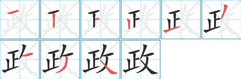 政字五行|康熙字典：政的字义解释，拼音，笔画，五行属性，政的起名寓意。